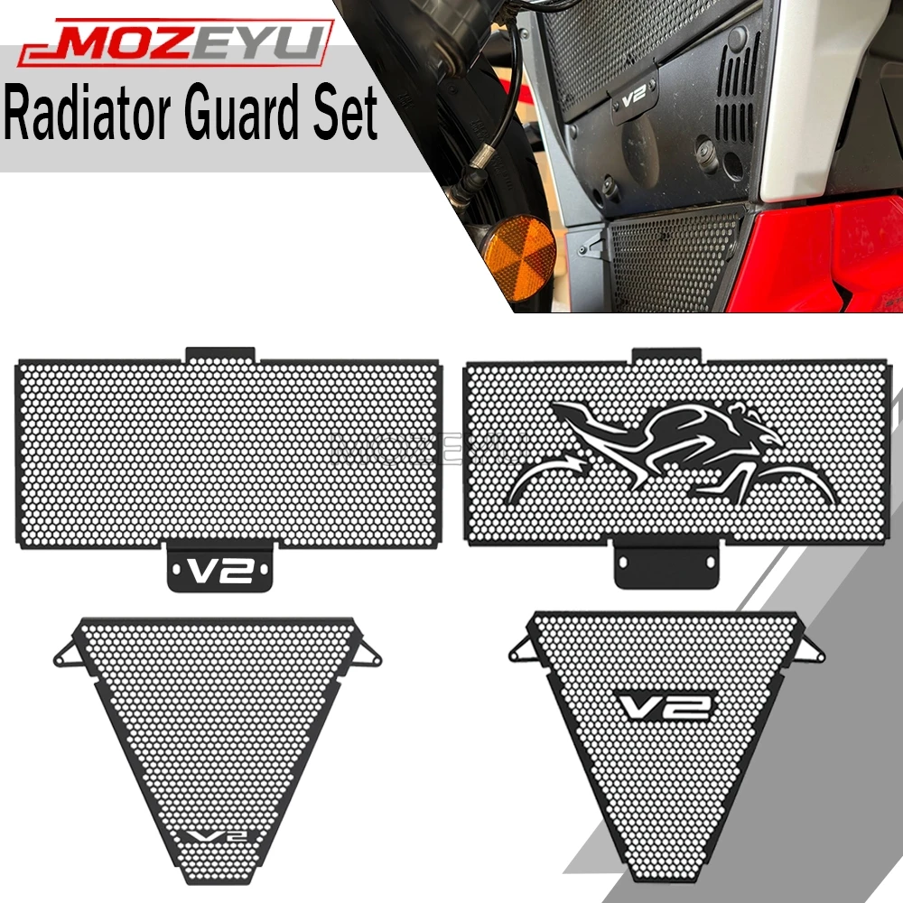 MOZEYU Motocycle Accessories Upper And Lower Radiator Guard Set For Ducati Streetfighter V2 2022 2023 2024 Radiator Guard Set
MOZEYU Motocycle Accessories Upper And Lower Radiator Guard Set For Ducati Streetfighter V2 2022 2023 2024 Radiator Guard Set