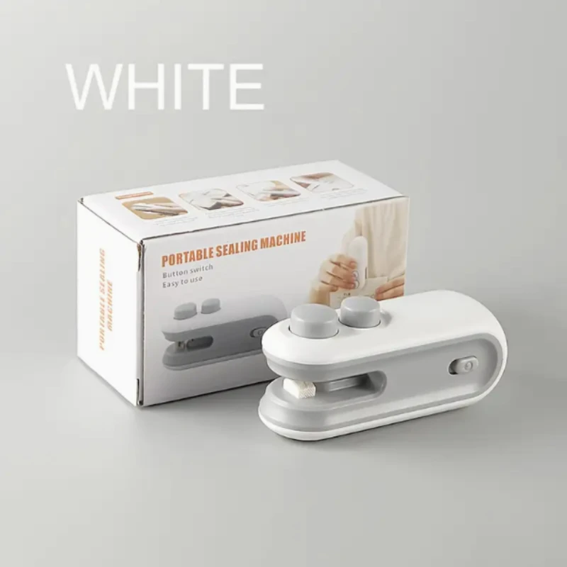 16W Mini Bag Sealer & Cutter: Rechargeable, Portable, Fast Heat Seal for Food Preservation, Lightweight Design for Home, Office,
16W Mini Bag Sealer & Cutter: Rechargeable, Portable, Fast Heat Seal for Food Preservation, Lightweight Design for Home, Office,