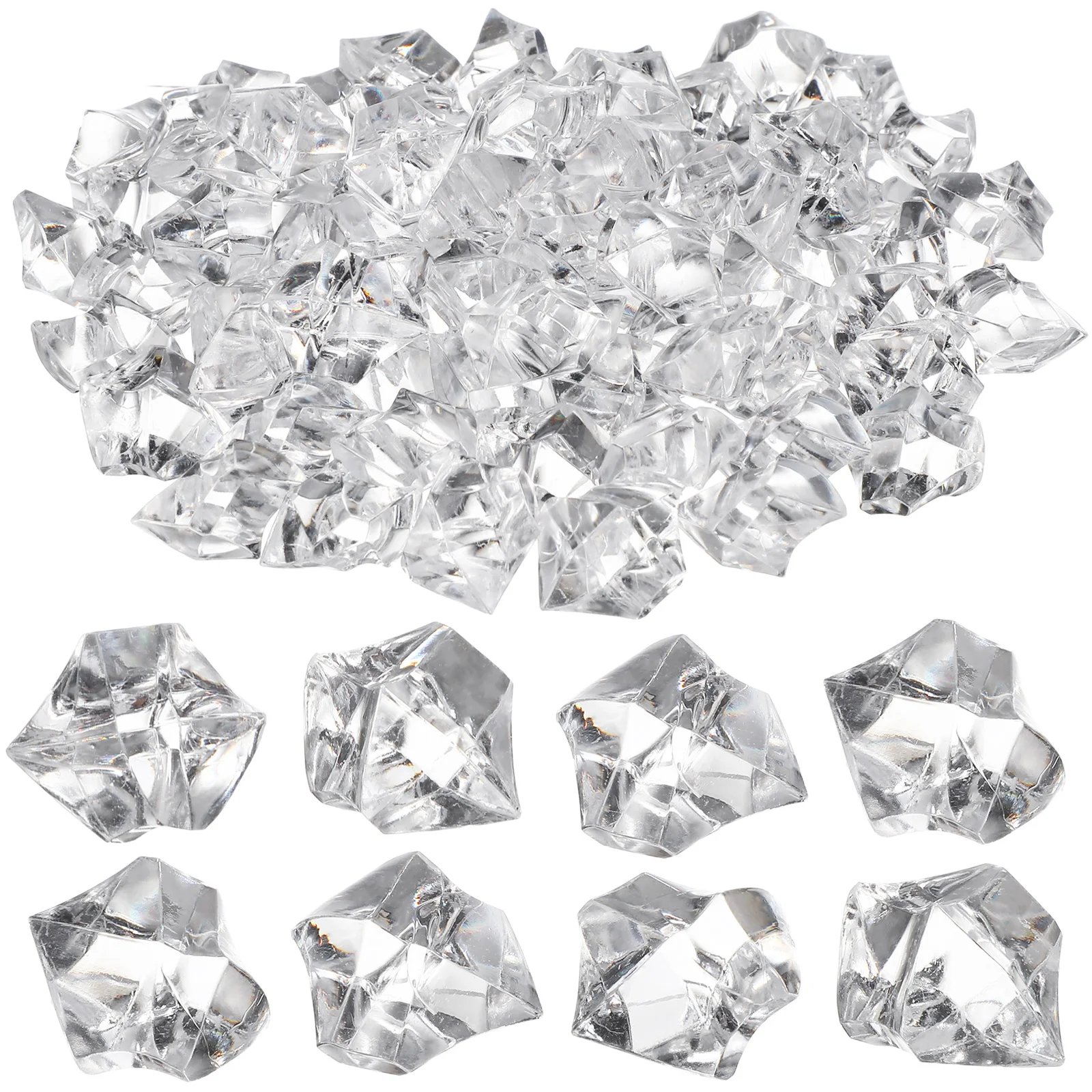100pcs Ice Cubes Clear Acrylic Fake Props Photography Props for Photography Decoration Party Display Background
100pcs Ice Cubes Clear Acrylic Fake Props Photography Props for Photography Decoration Party Display Background