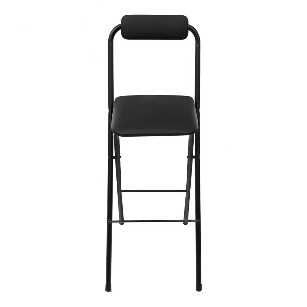 Tall Folding Bar Stool With Back, Tall Foldable Stool Seat Padded Portable Stools Counter Height Foldable Stools Chairs Collaps
Tall Folding Bar Stool With Back, Tall Foldable Stool Seat Padded Portable Stools Counter Height Foldable Stools Chairs Collaps