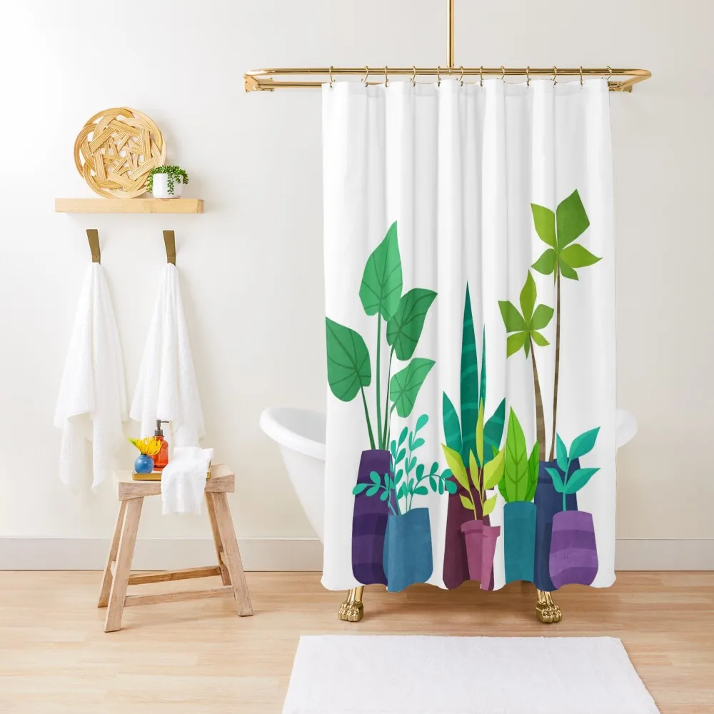 Houseplants Shower Curtain Bathroom Deco Funny Shower Waterproof Fabric Shower Anti-Mold Waterproof Curtain
Houseplants Shower Curtain Bathroom Deco Funny Shower Waterproof Fabric Shower Anti-Mold Waterproof Curtain