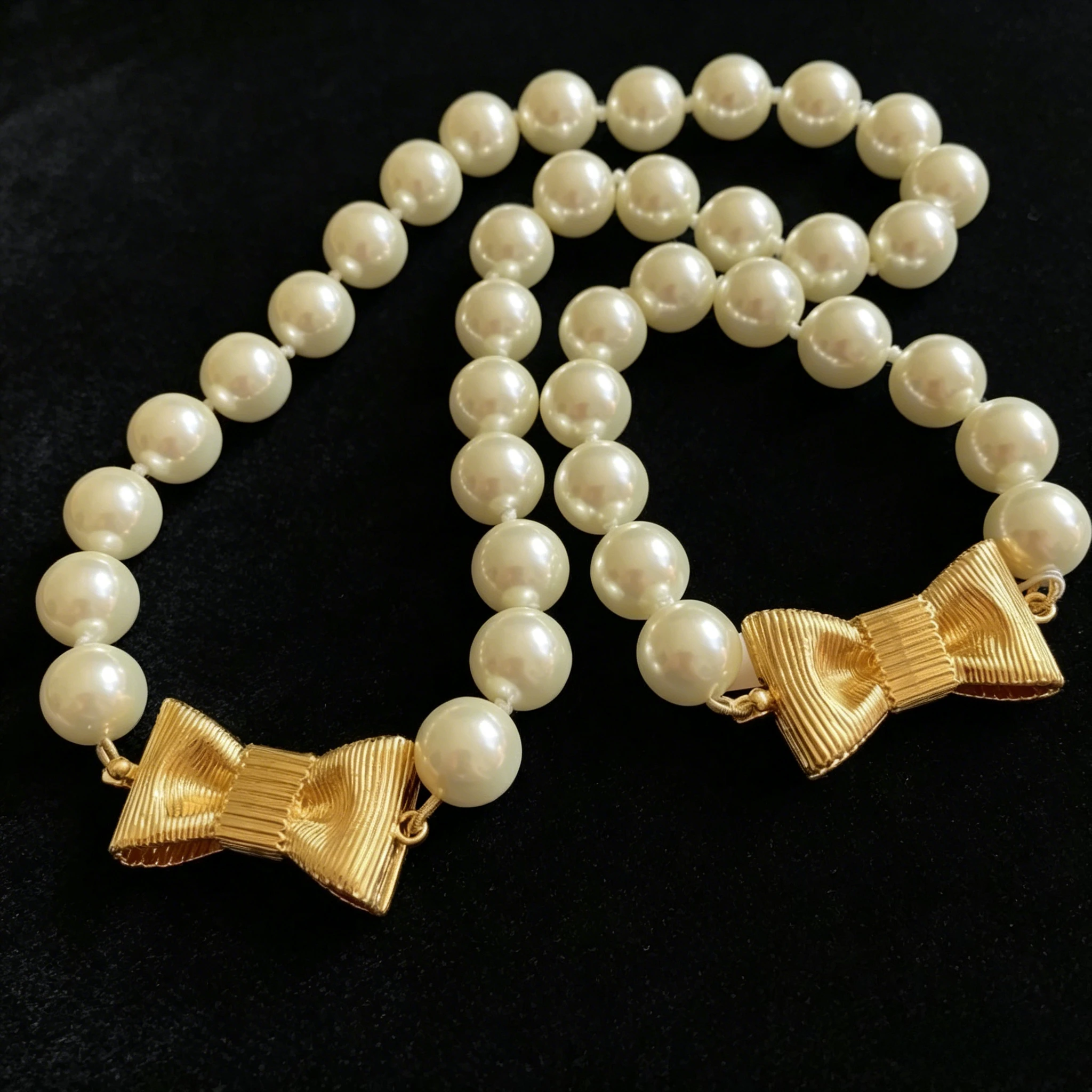 VKVVA New Fashion Bow Glass Pearl Jewelry Set, Sweet Temperament Necklace Choker Bracelet Accessories for Women
VKVVA New Fashion Bow Glass Pearl Jewelry Set, Sweet Temperament Necklace Choker Bracelet Accessories for Women