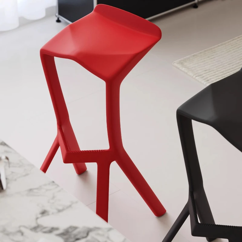 Bar Stool with Eco-Friendly PP Backrest Geometric Design Durable Plastic Kitchen Chair for Home
Bar Stool with Eco-Friendly PP Backrest Geometric Design Durable Plastic Kitchen Chair for Home
