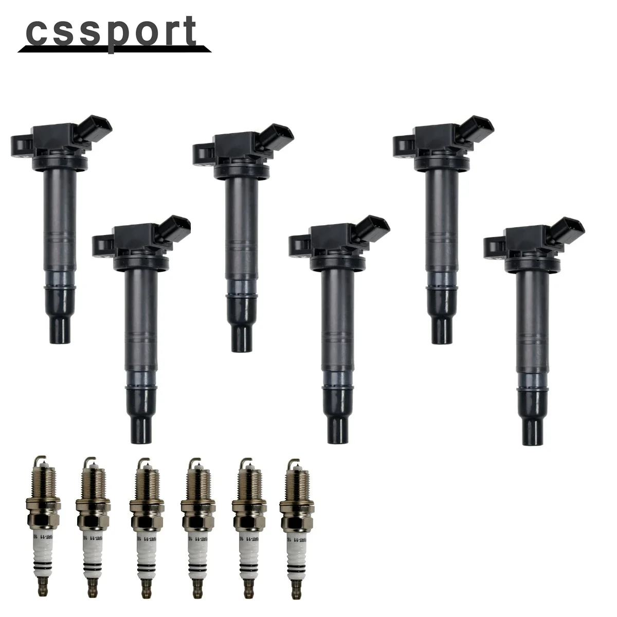 6PCS OEM Ignition Coil + Iridium Spark Plug For Toyota Tacoma 4Runner 4.0L UF495
6PCS OEM Ignition Coil + Iridium Spark Plug For Toyota Tacoma 4Runner 4.0L UF495