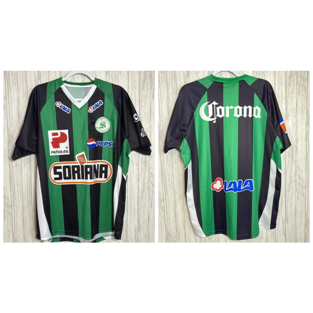 Футболка Sorian Club 90-х годов Santos Laguna Soccer Club Corona, лето 2029, мужские и женские быстросохнущие футболки с 3D принтом, детские футболки, топы
Футболка Sorian Club 90-х годов Santos Laguna Soccer Club Corona, лето 2029, мужские и женские быстросохнущие футболки с 3D принтом, детские футболки, топы