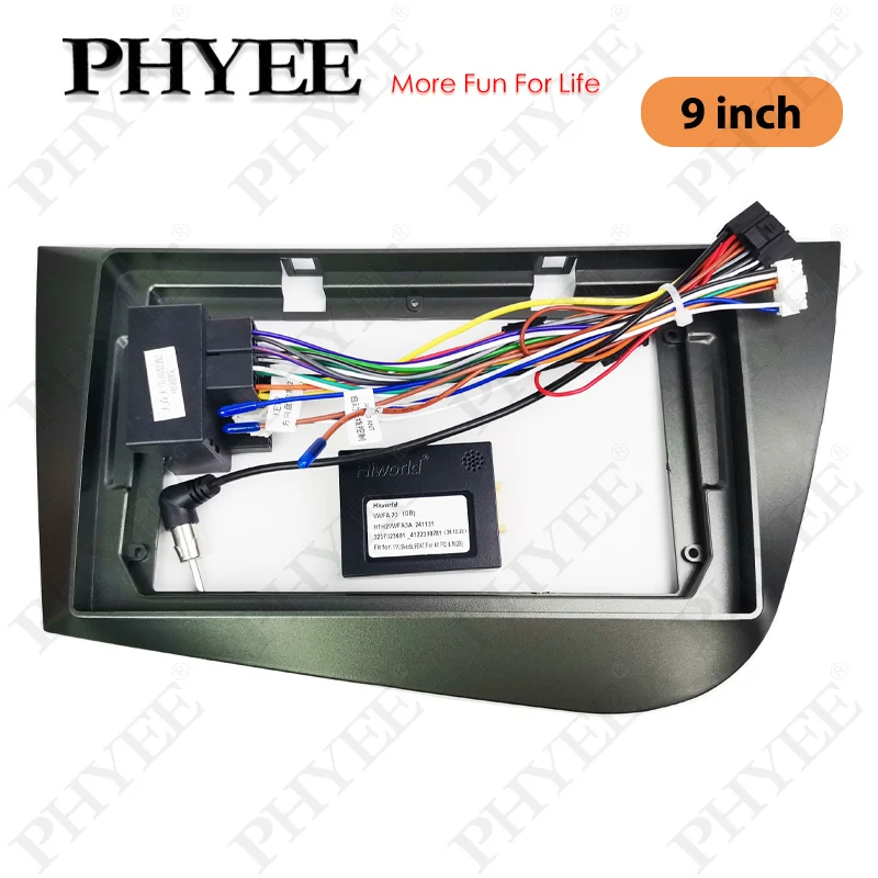 CAN Bus Wiring Harness with 9 inch Android System Panel Frame for Left-hand Drive Seat Leon 1P 2005 - 2012, 16 Pin Cable Adapter
CAN Bus Wiring Harness with 9 inch Android System Panel Frame for Left-hand Drive Seat Leon 1P 2005 - 2012, 16 Pin Cable Adapter