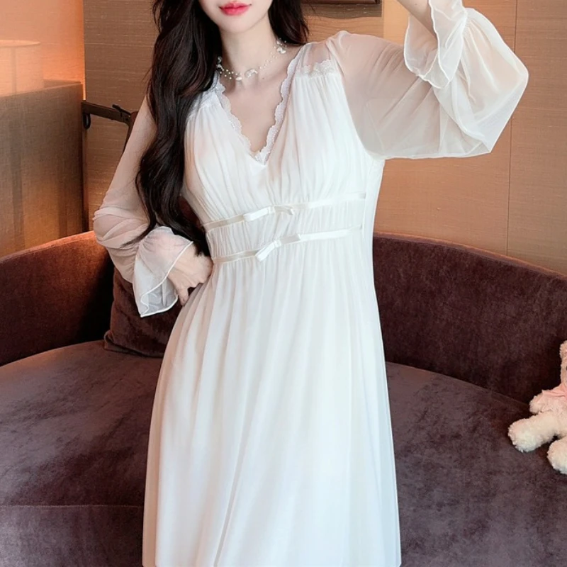 Pure lust style nightgown fcute and sexy lace princess style fairy nightgown with breast pad can be worn outside home clothes
Pure lust style nightgown fcute and sexy lace princess style fairy nightgown with breast pad can be worn outside home clothes