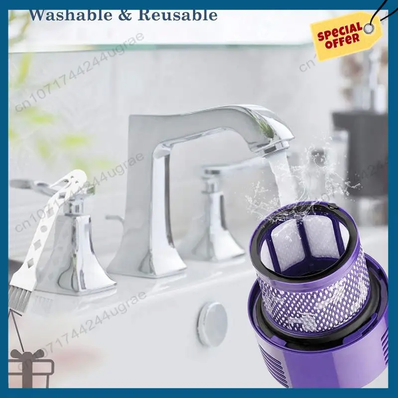 -A15I 4X Washable Filter Hepa Unit For Dyson V10 SV12 Cyclone Animal Absolute Total Clean Vacuum Cleaner Filters Spare Parts A
-A15I 4X Washable Filter Hepa Unit For Dyson V10 SV12 Cyclone Animal Absolute Total Clean Vacuum Cleaner Filters Spare Parts A