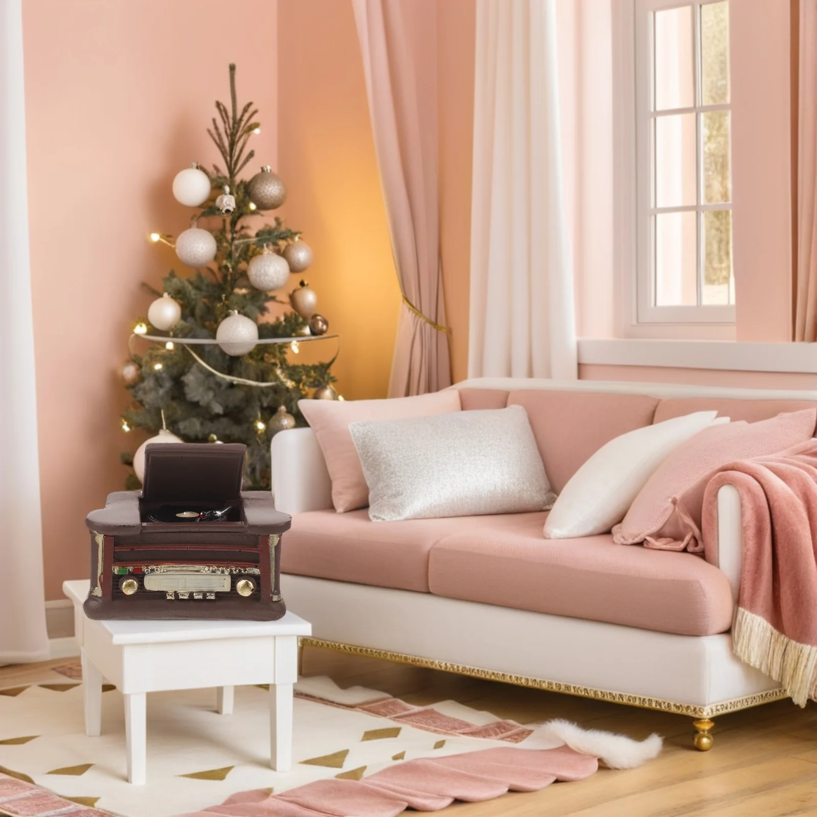 1 Set Miniature Resin Phonograph Ornament Retro Gramophone Sculpture Vintage Record Player Silent Decorative Figure For Home
1 Set Miniature Resin Phonograph Ornament Retro Gramophone Sculpture Vintage Record Player Silent Decorative Figure For Home