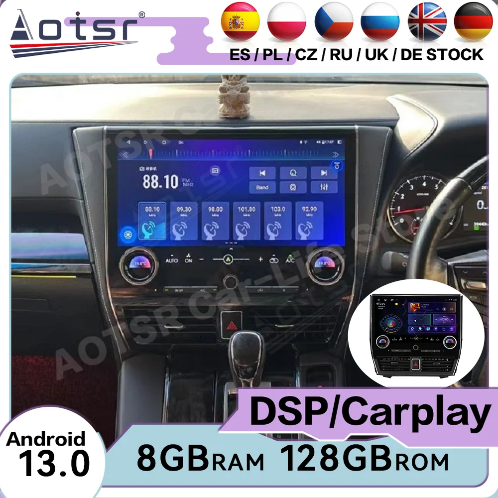 Double Knob Automotive Multimedia Android For Toyota Alphard 30 35 40 Series 2015-2023 Car Intelligent System GPS Navi Head Unit
Double Knob Automotive Multimedia Android For Toyota Alphard 30 35 40 Series 2015-2023 Car Intelligent System GPS Navi Head Unit
