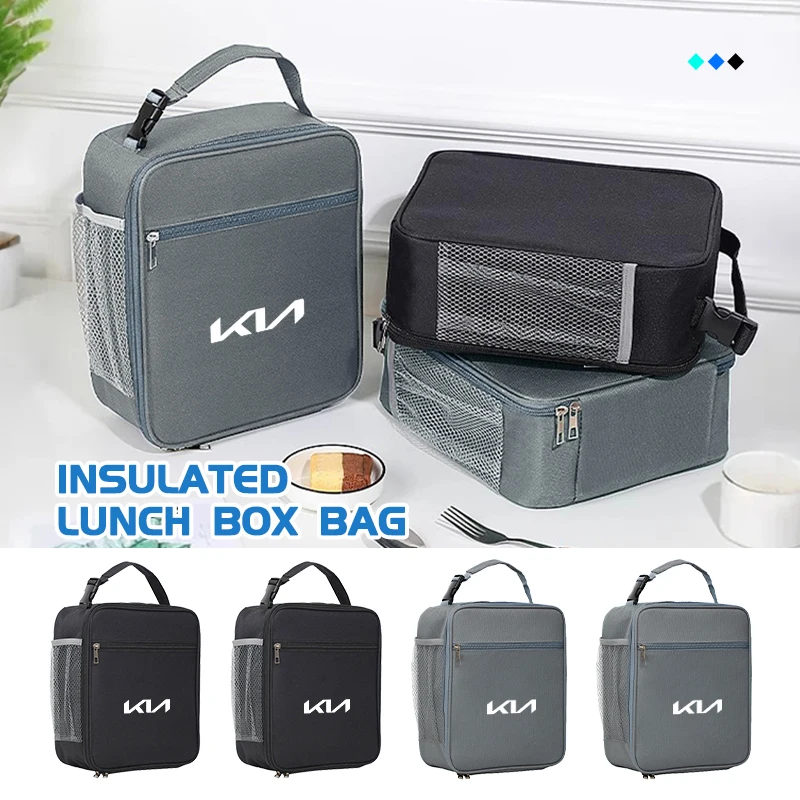 Universal Car Bento Insulated Lunch Thermal Bag Bento Handbag For KIA Rio K5 K2 Sportage Ceed Sorento Picanto Stinger Soul
Universal Car Bento Insulated Lunch Thermal Bag Bento Handbag For KIA Rio K5 K2 Sportage Ceed Sorento Picanto Stinger Soul