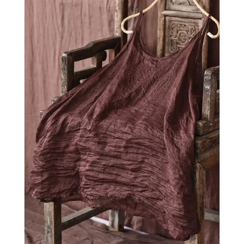 Original Large Size Women's Light Weight Linen Long Strap Vest Cool Base Layer Mixed Match Hand Sewn Line Vest Commute Sle ...
Original Large Size Women's Light Weight Linen Long Strap Vest Cool Base Layer Mixed Match Hand Sewn Line Vest Commute Sle ...