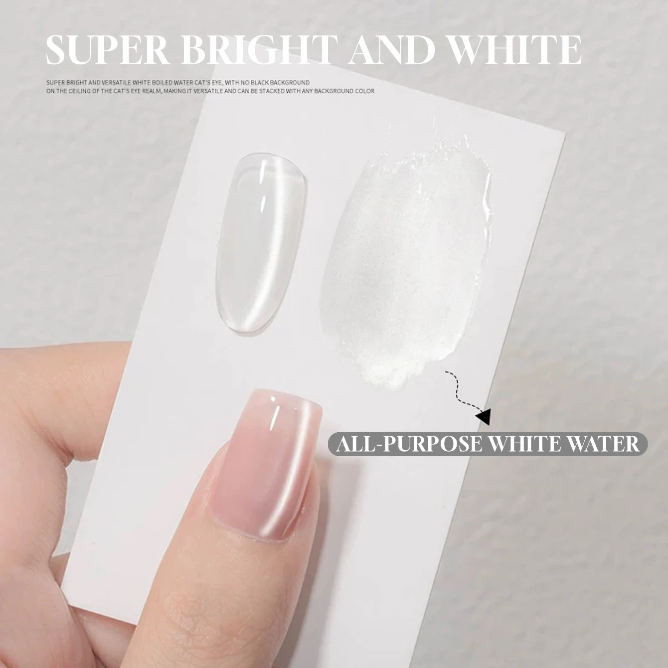 12ML 1-5PCS Ice Clear White Water Moonlight Cat Eye Gel Nail Polish universal Magnet Cat Eye Gel Polish UV Light Nails
12ML 1-5PCS Ice Clear White Water Moonlight Cat Eye Gel Nail Polish universal Magnet Cat Eye Gel Polish UV Light Nails