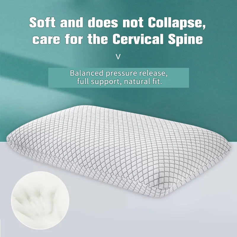 Bamboo Fiber Skin-friendly Memory Foam Pillow Slow Rebound Bread Pillow Single Hotel B&B Cervical Neck Care Home Pillow Core
Bamboo Fiber Skin-friendly Memory Foam Pillow Slow Rebound Bread Pillow Single Hotel B&B Cervical Neck Care Home Pillow Core