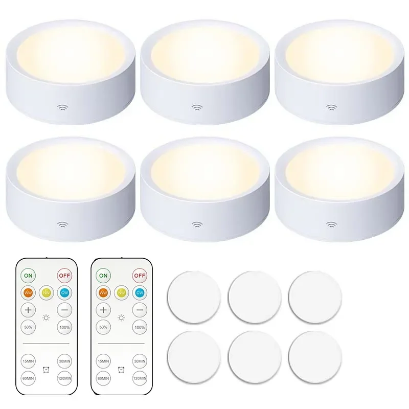 Remote Control Cabinet Light Dimmable Battery Kitchen Bedroom Cabinet Wine Cabinet Atmosphere Press Sign in Display Night Light
Remote Control Cabinet Light Dimmable Battery Kitchen Bedroom Cabinet Wine Cabinet Atmosphere Press Sign in Display Night Light