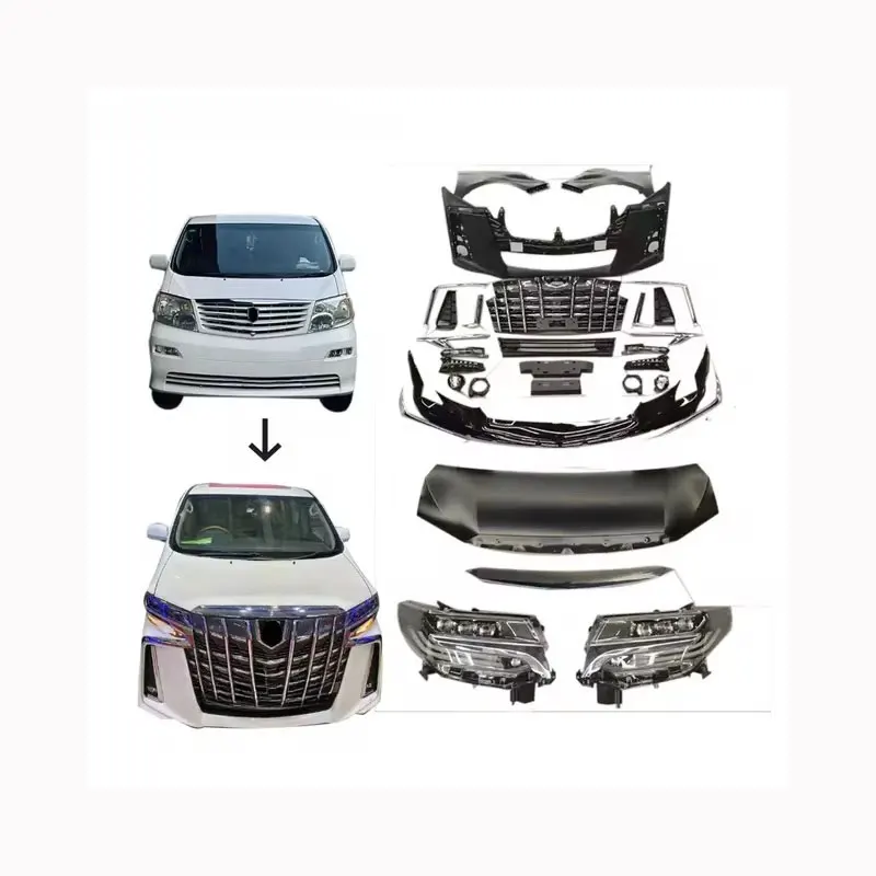 2018 Modified Alphard PP Body Kits for 2003-2006 Bumper Guard SC Front Facelift with Head Lights New Condition
2018 Modified Alphard PP Body Kits for 2003-2006 Bumper Guard SC Front Facelift with Head Lights New Condition