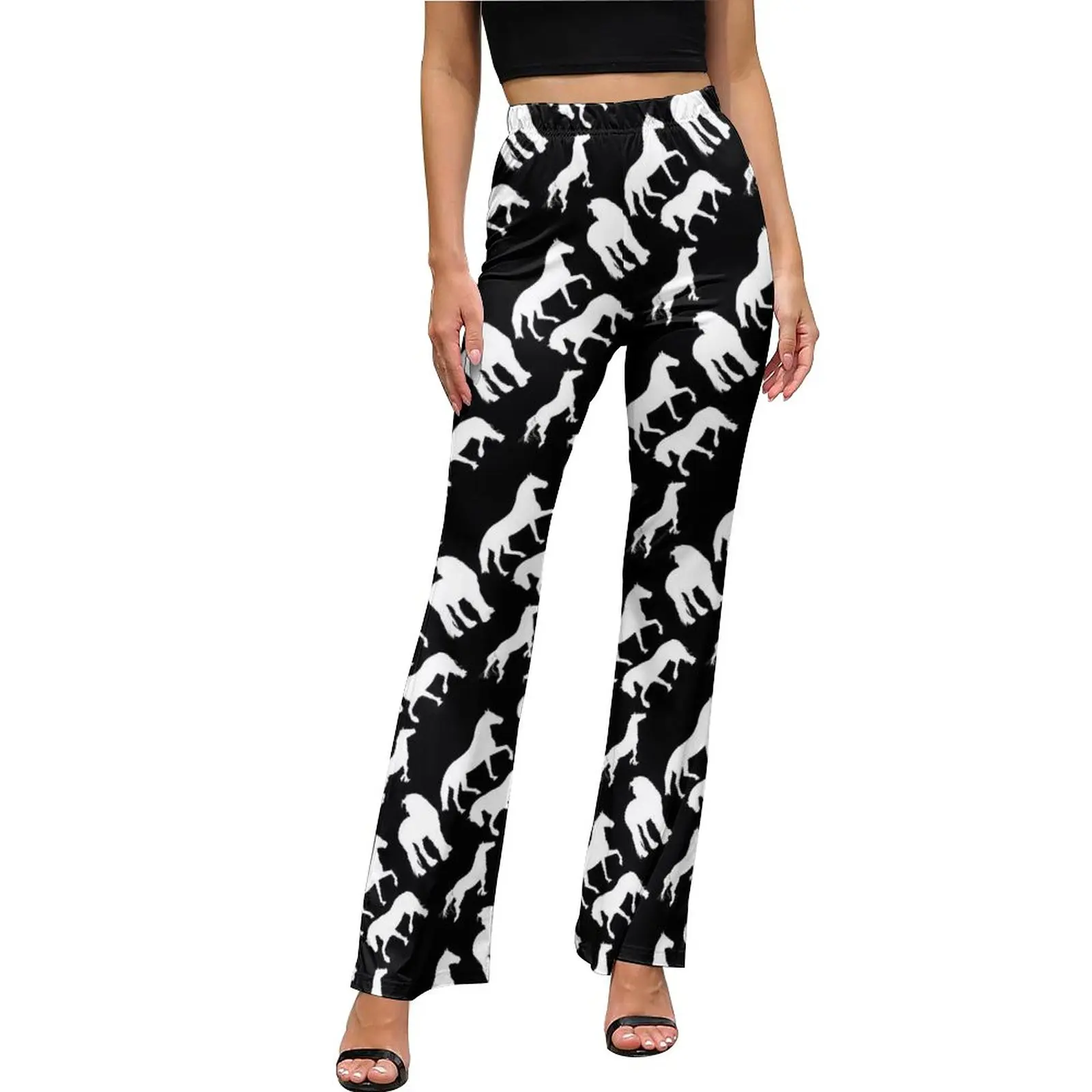 White Horse Casual Pants Female Animal Print Slim Harajuku Flared Pants Summer Sexy Printed Trousers
White Horse Casual Pants Female Animal Print Slim Harajuku Flared Pants Summer Sexy Printed Trousers