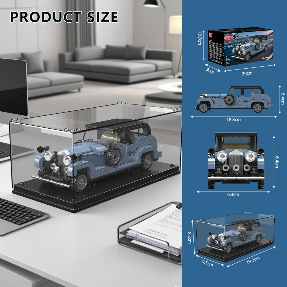 Mold King 27104, роскошный винтажный автомобиль, технический гоночный автомобиль, скоростные строительные блоки, гонщик, модель спортивного автомобиля, обучающая кирпичная игрушка
Mold King 27104, роскошный винтажный автомобиль, технический гоночный автомобиль, скоростные строительные блоки, гонщик, модель спортивного автомобиля, обучающая кирпичная игрушка