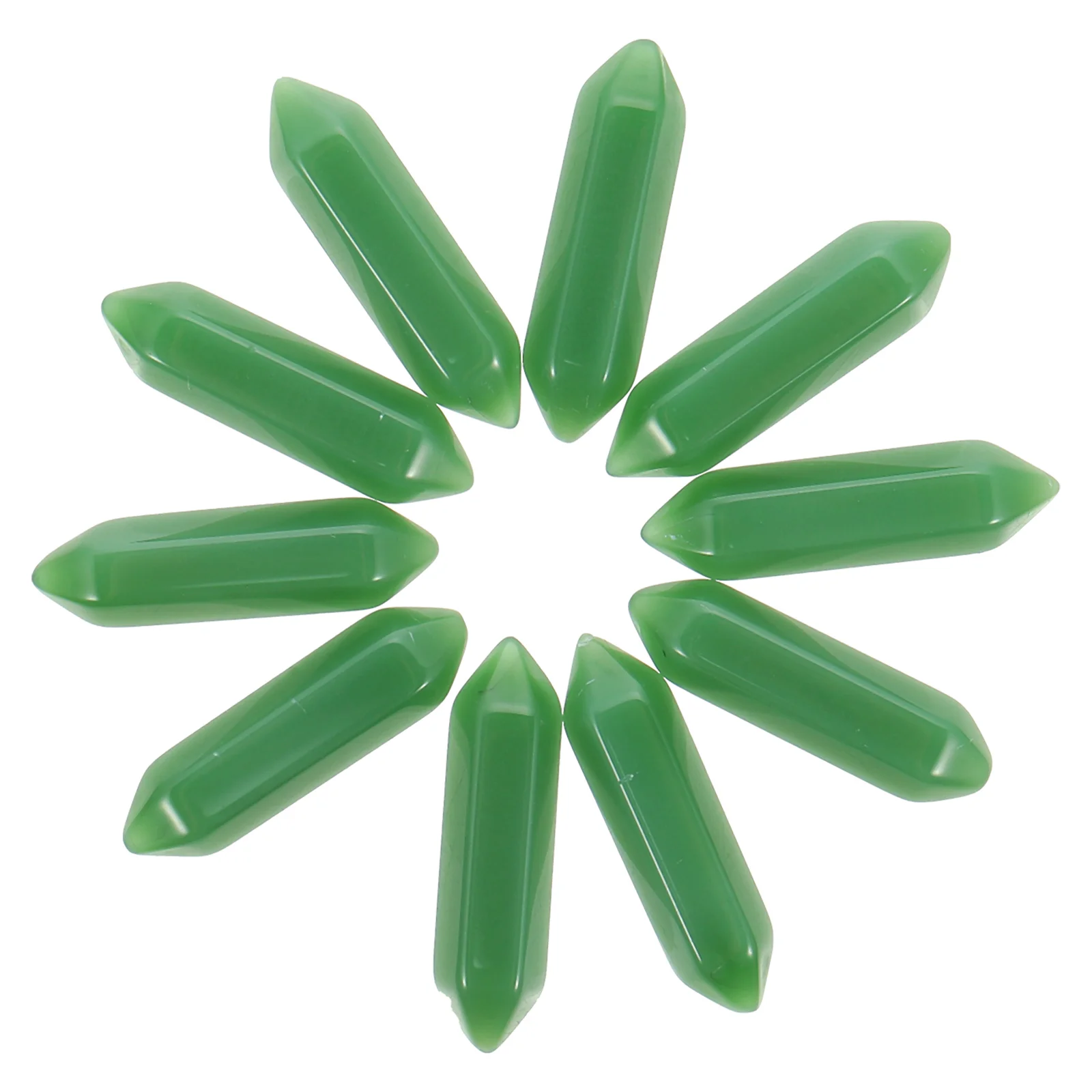 10 Pcs Hexagonal Pillars Natural Chakra Stones Meditation Decorative Healing Gemstone Home Accessories 
10 Pcs Hexagonal Pillars Natural Chakra Stones Meditation Decorative Healing Gemstone Home Accessories