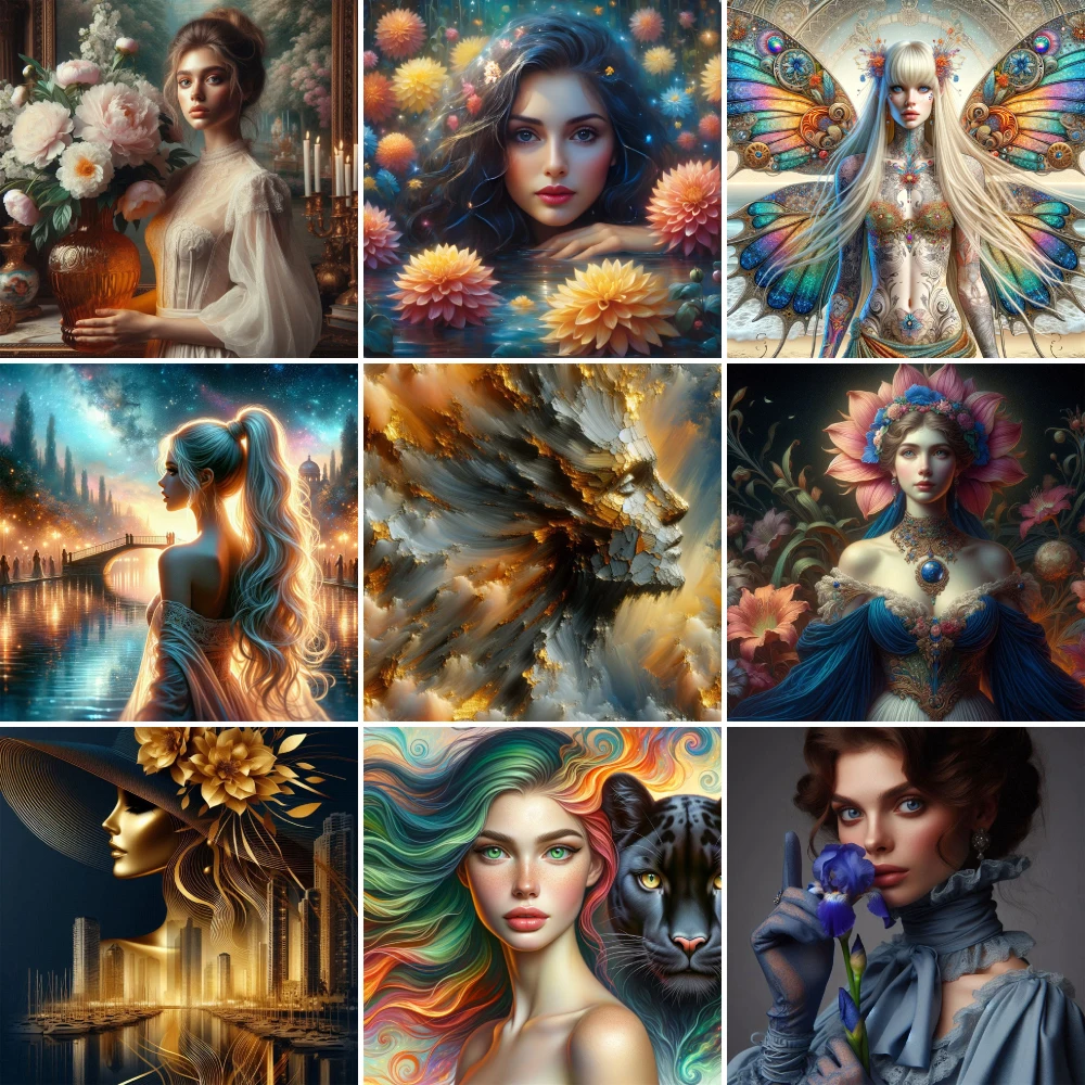 Portrait Girl Butterfly Printed Cross Stitch DIY Embroidery Patterns Knitting Handiwork Sewing Craft Different Promotions Magic
Portrait Girl Butterfly Printed Cross Stitch DIY Embroidery Patterns Knitting Handiwork Sewing Craft Different Promotions Magic