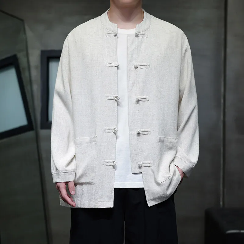 Tops Men Chinese Style Shirts Traditional Kung Fu Tai Chi Cotton Linen Tang Suit Uniform Shirt Male Blouses Jacket Clothing
Tops Men Chinese Style Shirts Traditional Kung Fu Tai Chi Cotton Linen Tang Suit Uniform Shirt Male Blouses Jacket Clothing