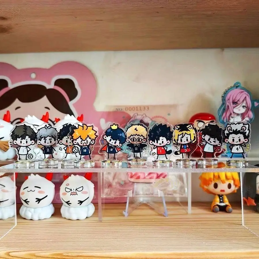 Haikyuu!! merchandise featuring Shoyo Hinata, Tobio Kageyama, and Tetsuro Oikawa, Yan Zi acrylic MINI stand figurine
Haikyuu!! merchandise featuring Shoyo Hinata, Tobio Kageyama, and Tetsuro Oikawa, Yan Zi acrylic MINI stand figurine