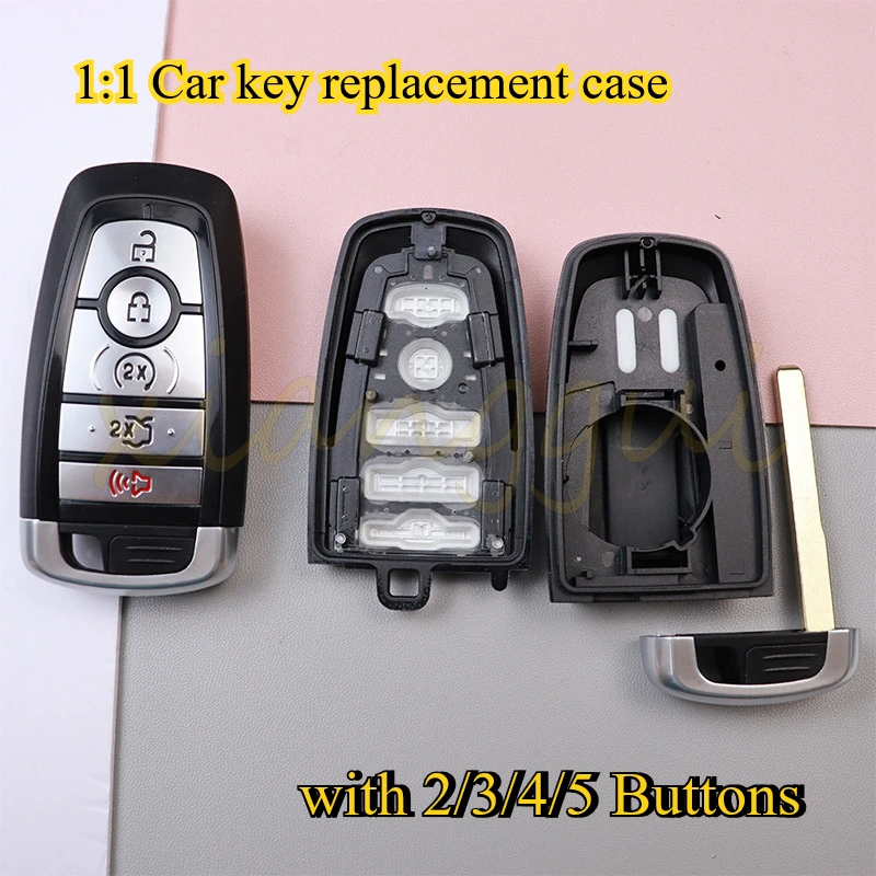 Корпус автомобильного ключа для Ford/Mustang/Lincoln Edge Expedition Fusion Mondeo Explorer Escape Ranger Raptor F250 F150 F350
Корпус автомобильного ключа для Ford/Mustang/Lincoln Edge Expedition Fusion Mondeo Explorer Escape Ranger Raptor F250 F150 F350