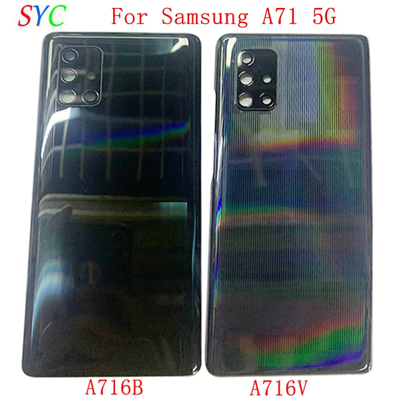 Rear Door Battery Cover Housing Case For Samsung A71 5G A716B A716V Back Cover with Logo Repair Parts
Rear Door Battery Cover Housing Case For Samsung A71 5G A716B A716V Back Cover with Logo Repair Parts