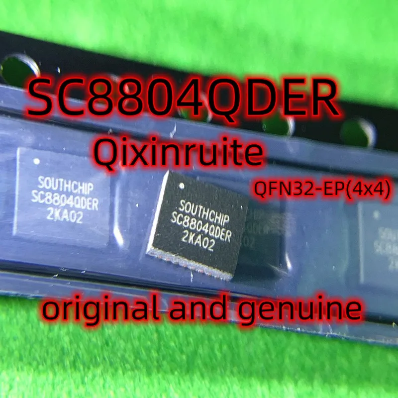 Qixinruite New original genuine SC8804QDER QFN32-EP (4x4) SC8915QDHR QFN6 * 6-40L integrated circuit IC chip
Qixinruite New original genuine SC8804QDER QFN32-EP (4x4) SC8915QDHR QFN6 * 6-40L integrated circuit IC chip