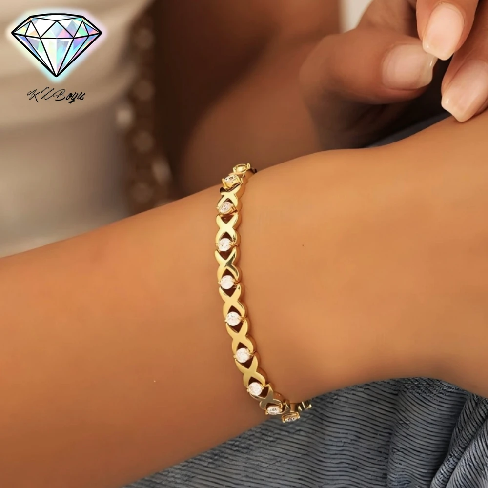 Ювелирные изделия 3,15 CTTW Полный муассанит Золотой/Серебряный Браслет S925 Стерлингового Серебра Алмазный Волейбольный Браслет с Сертификатом
Ювелирные изделия 3,15 CTTW Полный муассанит Золотой/Серебряный Браслет S925 Стерлингового Серебра Алмазный Волейбольный Браслет с Сертификатом