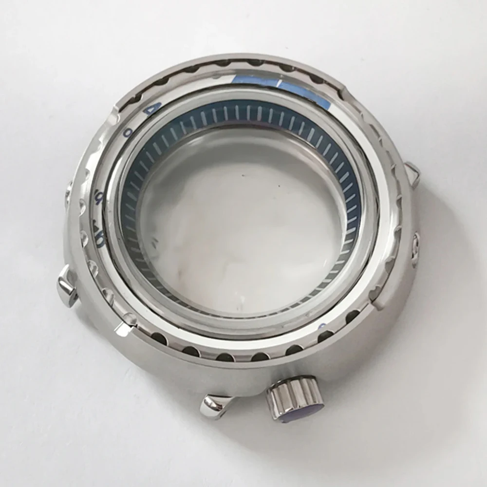 NH35 Case 45mm Tuna Canned Watch Case for NH35 NH36 Movement Dense Bottom Blue Inner Shadow Ceramic Bezel Insert Men Case Shell
NH35 Case 45mm Tuna Canned Watch Case for NH35 NH36 Movement Dense Bottom Blue Inner Shadow Ceramic Bezel Insert Men Case Shell