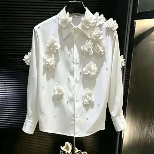 Niche versatile long-sleeved design shirt fashionable ruffian handsome 2026 new loose casual shirt three-dimensional men's top
Niche versatile long-sleeved design shirt fashionable ruffian handsome 2026 new loose casual shirt three-dimensional men's top