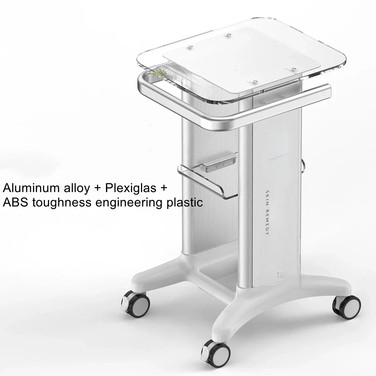 Beauty acrylic trolley aesthetic instrument small bubble stand base dental clinic ultrasound trolley
Beauty acrylic trolley aesthetic instrument small bubble stand base dental clinic ultrasound trolley