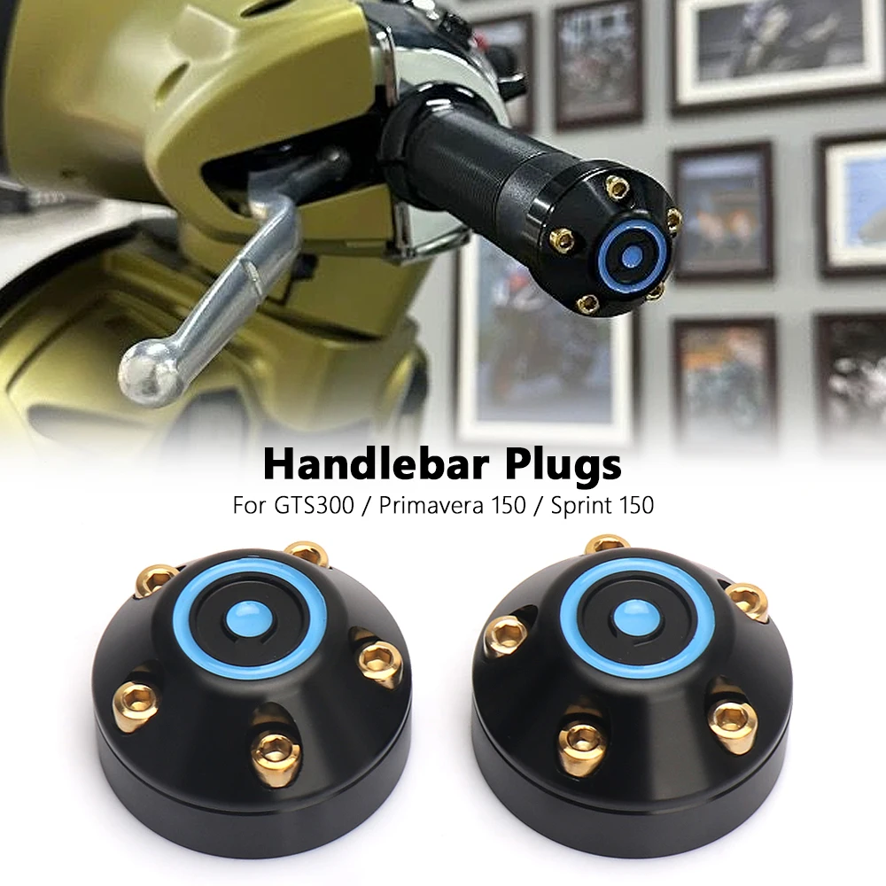 For Vespa Primavera 150 Sprint 150 GTS 300 GTS300 New Motorcycle CNC Aluminum Handlebar Grips Slider Cap Plug Bar End Kit
For Vespa Primavera 150 Sprint 150 GTS 300 GTS300 New Motorcycle CNC Aluminum Handlebar Grips Slider Cap Plug Bar End Kit