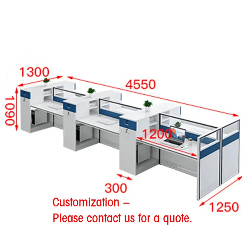 custom.Modern 4-Person Industrial Workstation Furniture Easy Assembly Partition Workbench Workstations Computer Use
custom.Modern 4-Person Industrial Workstation Furniture Easy Assembly Partition Workbench Workstations Computer Use