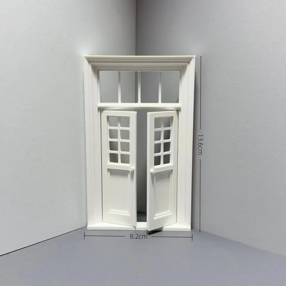 Дверца для кукольного домика в масштабе 1:12, двойная, открывающаяся, черная, деревянная, с окном-аркой, миниатюрная мебель для BJD кукол, для самостоятельной сборки сцен и интерьеров
Дверца для кукольного домика в масштабе 1:12, двойная, открывающаяся, черная, деревянная, с окном-аркой, миниатюрная мебель для BJD кукол, для самостоятельной сборки сцен и интерьеров