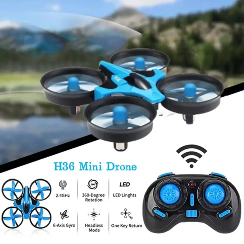 Anti-collision H36 Mini RC Drone Four-axis With Light Remote Control Quadcopter Flying Durable 6-Axis Headless Mode Helicopter
Anti-collision H36 Mini RC Drone Four-axis With Light Remote Control Quadcopter Flying Durable 6-Axis Headless Mode Helicopter