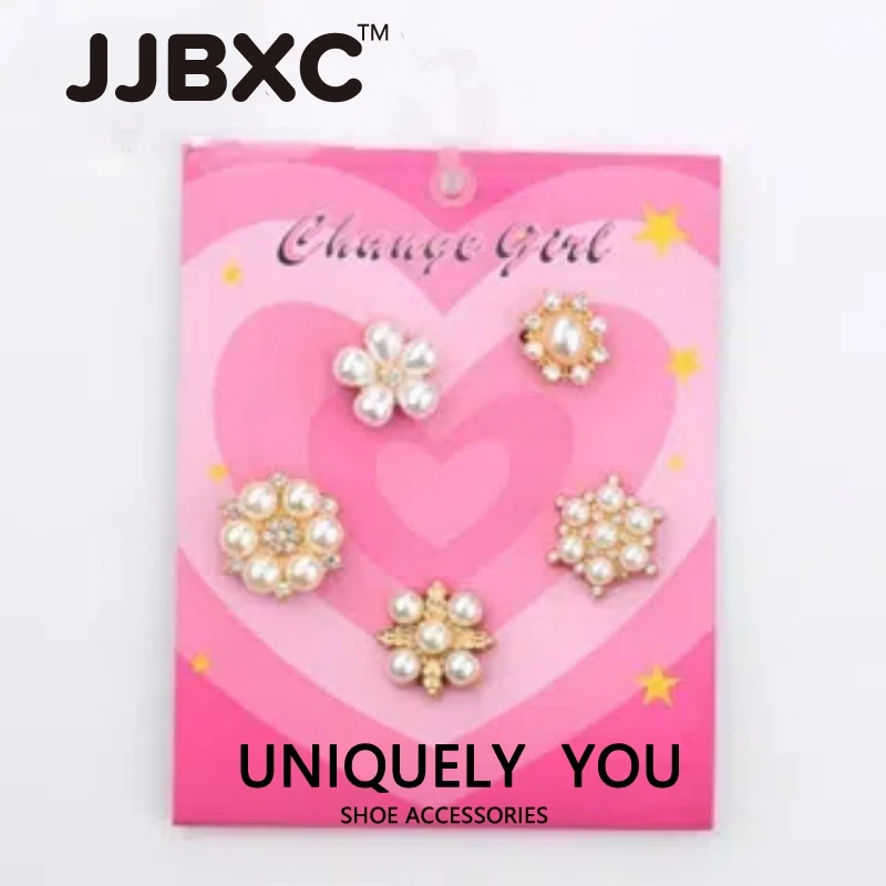 Набор подвесок JJBXC, аксессуары для пряжек для обуви (с картоном), серия металлических цветов
Набор подвесок JJBXC, аксессуары для пряжек для обуви (с картоном), серия металлических цветов