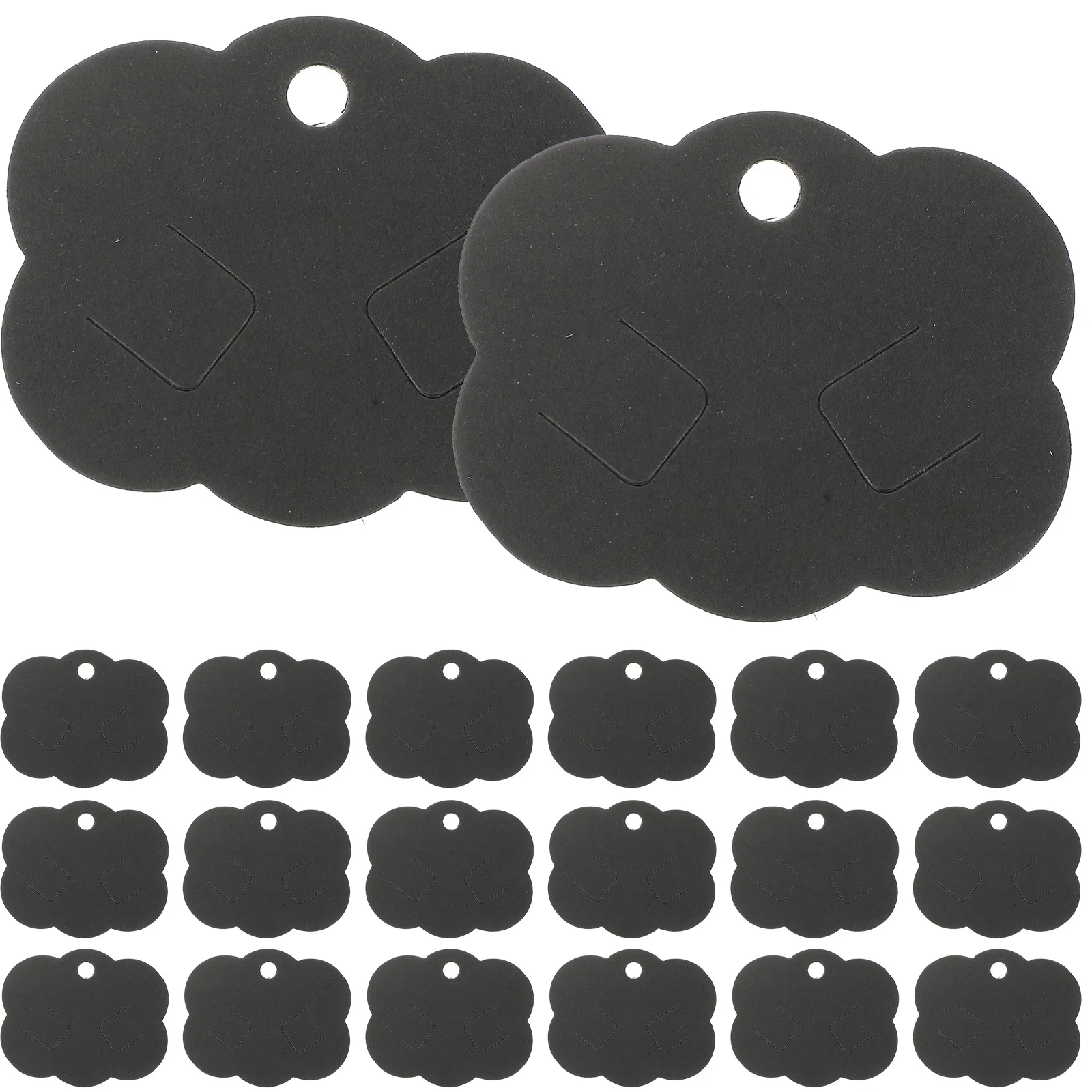 100 Pcs Blank Paper Cards 6x5cm Black for Hair Accessories Jewelry Display Lightweight Durable Card Stock
100 Pcs Blank Paper Cards 6x5cm Black for Hair Accessories Jewelry Display Lightweight Durable Card Stock