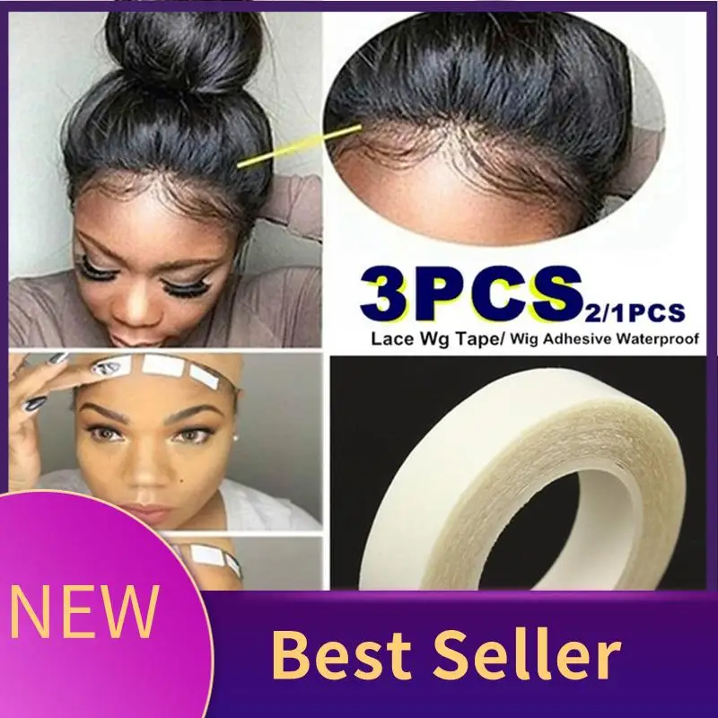 B46C 3Pcs New Roll Salon Sticky Long Lasting Waterproof Hair Extension Adhesive Double Sided Tape Lace Glue Tape For Weft Wig
B46C 3Pcs New Roll Salon Sticky Long Lasting Waterproof Hair Extension Adhesive Double Sided Tape Lace Glue Tape For Weft Wig