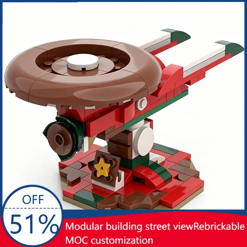 NEW 116 Pcs Christmas Themed Sci-Fi Starship Custom Building Blocks Creative Space Craft Model Educational Assembly Holiday Gift
NEW 116 Pcs Christmas Themed Sci-Fi Starship Custom Building Blocks Creative Space Craft Model Educational Assembly Holiday Gift