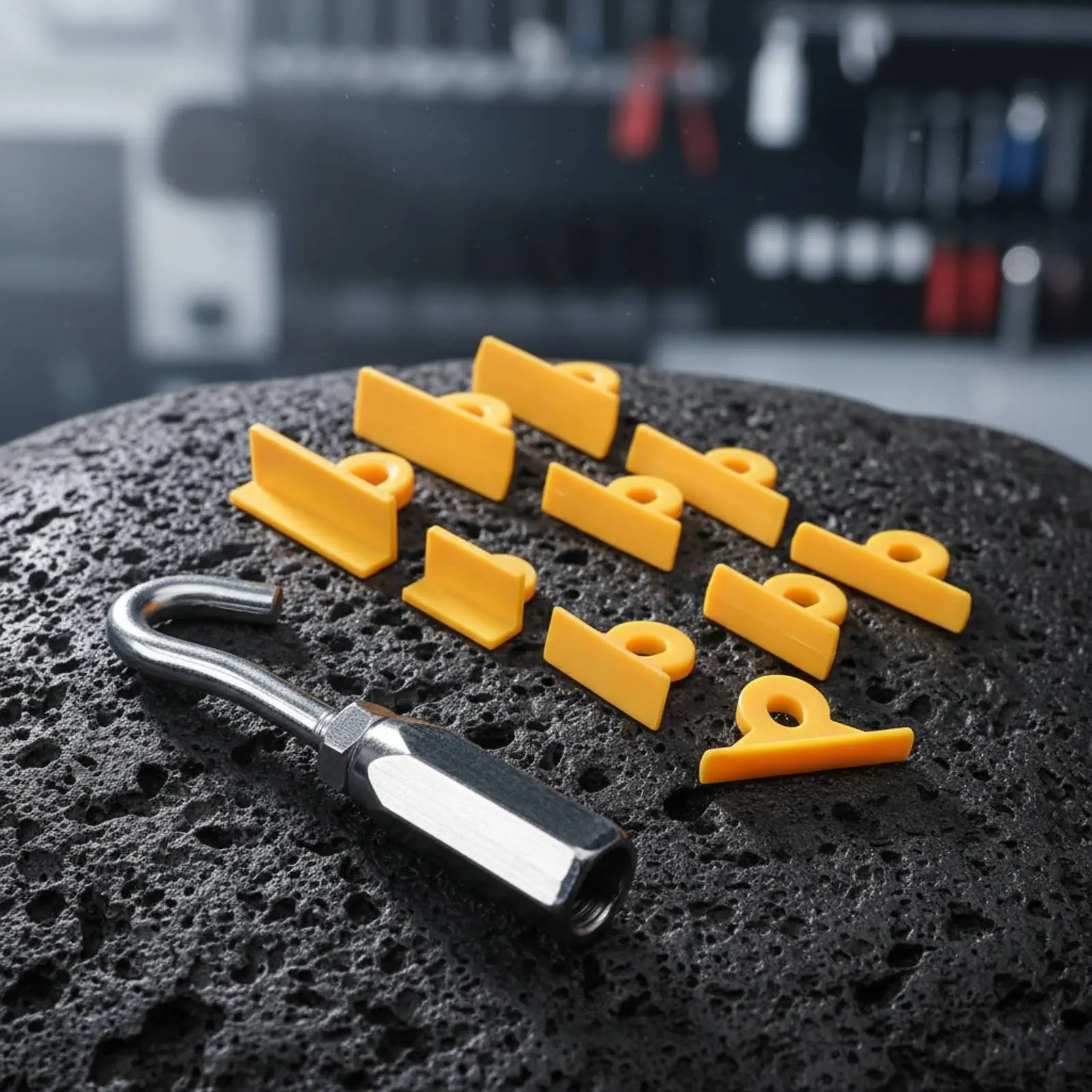 Yellow Depression Pull Tab Stainless Steel Depression Puller Kit for Garage
Yellow Depression Pull Tab Stainless Steel Depression Puller Kit for Garage