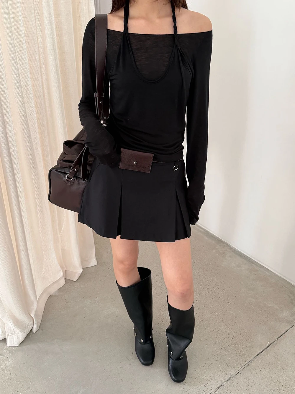 Spring New Style Women's Pleated Skirt Fashionable Anti-Light Short Skirt Commuter High-End Feeling Polyester Blend
Spring New Style Women's Pleated Skirt Fashionable Anti-Light Short Skirt Commuter High-End Feeling Polyester Blend