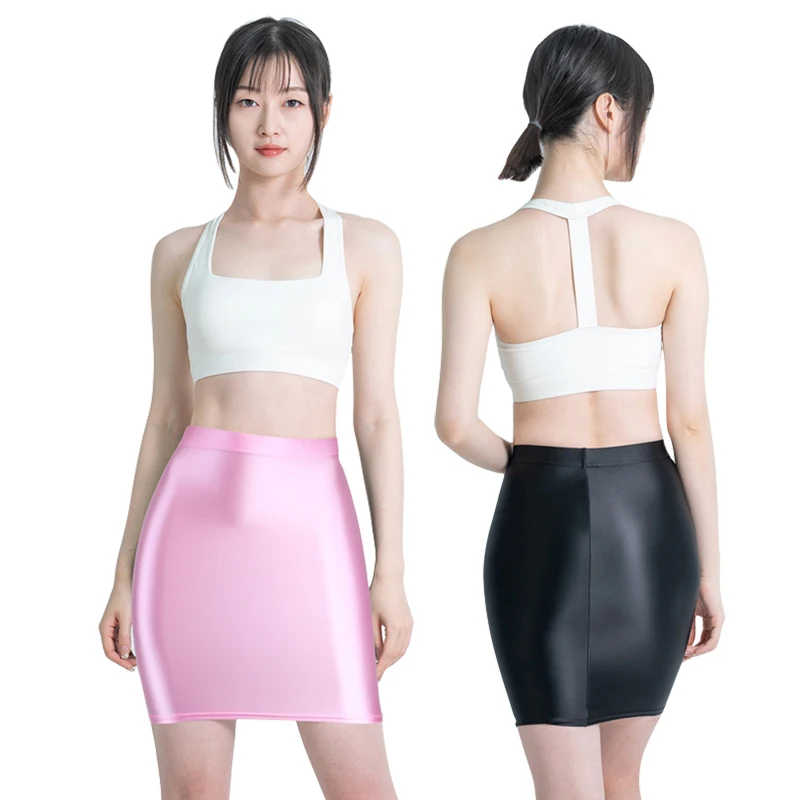Sexy Satin Glossy Skirt Hip Wrap One Step Skirt Elastic Smooth Half Body Short Skirt Glossy Mid Skirt
Sexy Satin Glossy Skirt Hip Wrap One Step Skirt Elastic Smooth Half Body Short Skirt Glossy Mid Skirt