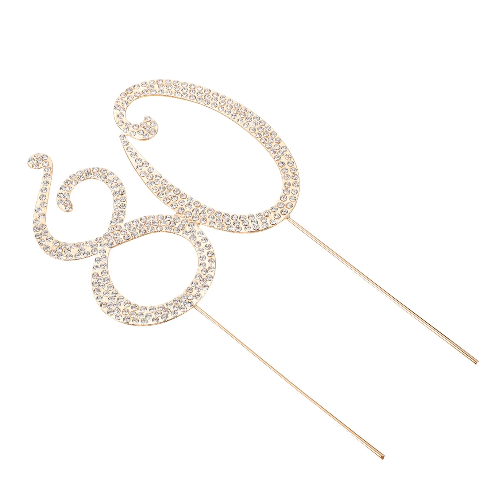 80th Birthday Topper Alloy Rhinestone Cake Topper Decoration Decoration Charm Glitter Party Insert Cake Accessories
80th Birthday Topper Alloy Rhinestone Cake Topper Decoration Decoration Charm Glitter Party Insert Cake Accessories
