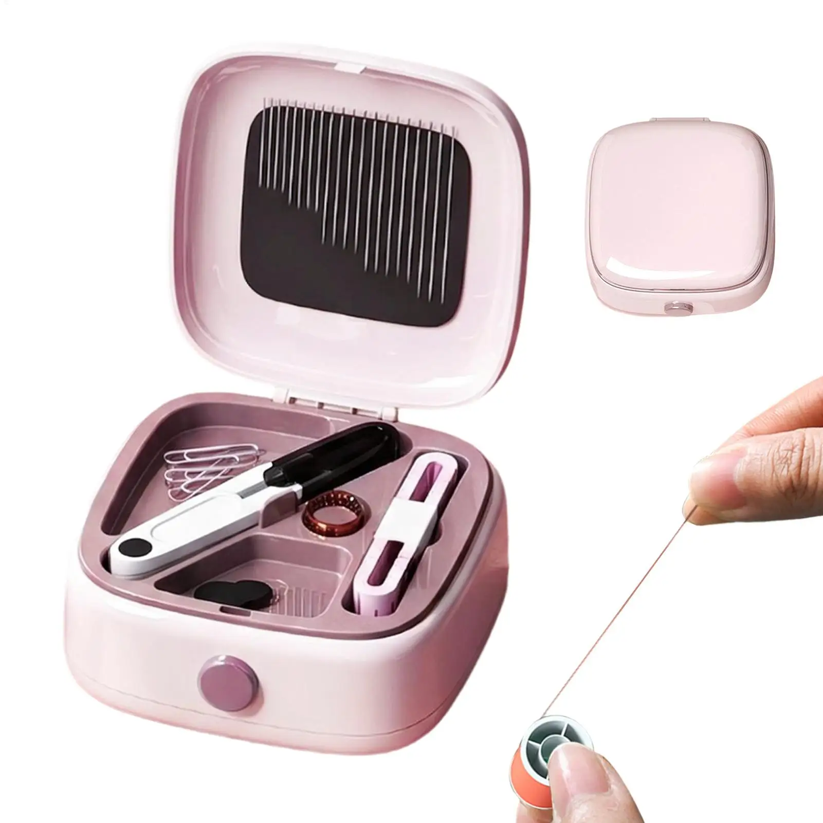 Sewing Box Magnetic Needle Thread Case Magnetic Sewing Tool Storage Box For Adults Student Beginners Enthusiasts Repair DIY
Sewing Box Magnetic Needle Thread Case Magnetic Sewing Tool Storage Box For Adults Student Beginners Enthusiasts Repair DIY