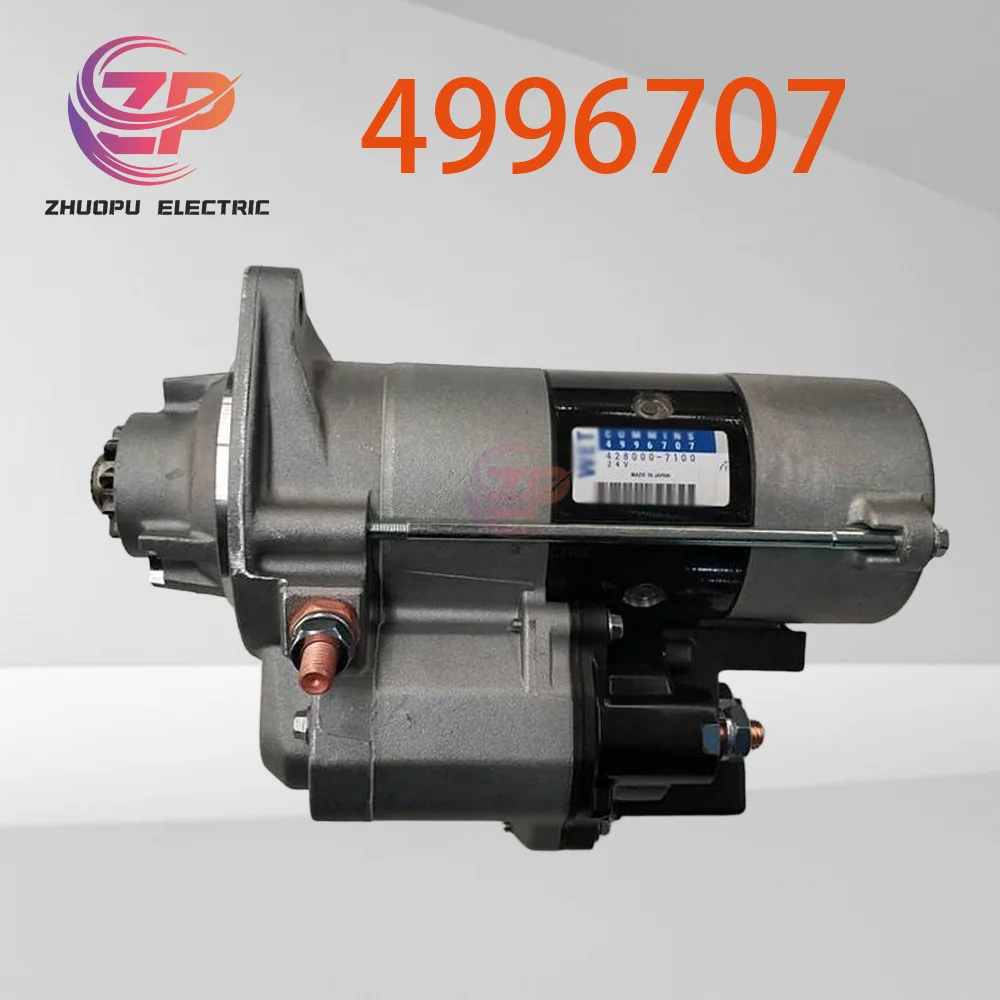 Оригинальный стартер Cummins 4996707, 4996709, 24 В, совместимый с дизельными двигателями ISF2.8/ISF3.8.
Оригинальный стартер Cummins 4996707, 4996709, 24 В, совместимый с дизельными двигателями ISF2.8/ISF3.8.