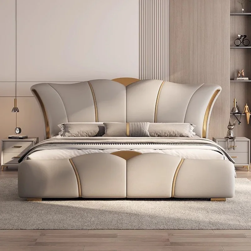 Modern Nightstands Bed King Size Luxury Bedroom Multifunctional Bed Queen Lounge Camarotes Para Dormitorio Home Decoration
Modern Nightstands Bed King Size Luxury Bedroom Multifunctional Bed Queen Lounge Camarotes Para Dormitorio Home Decoration