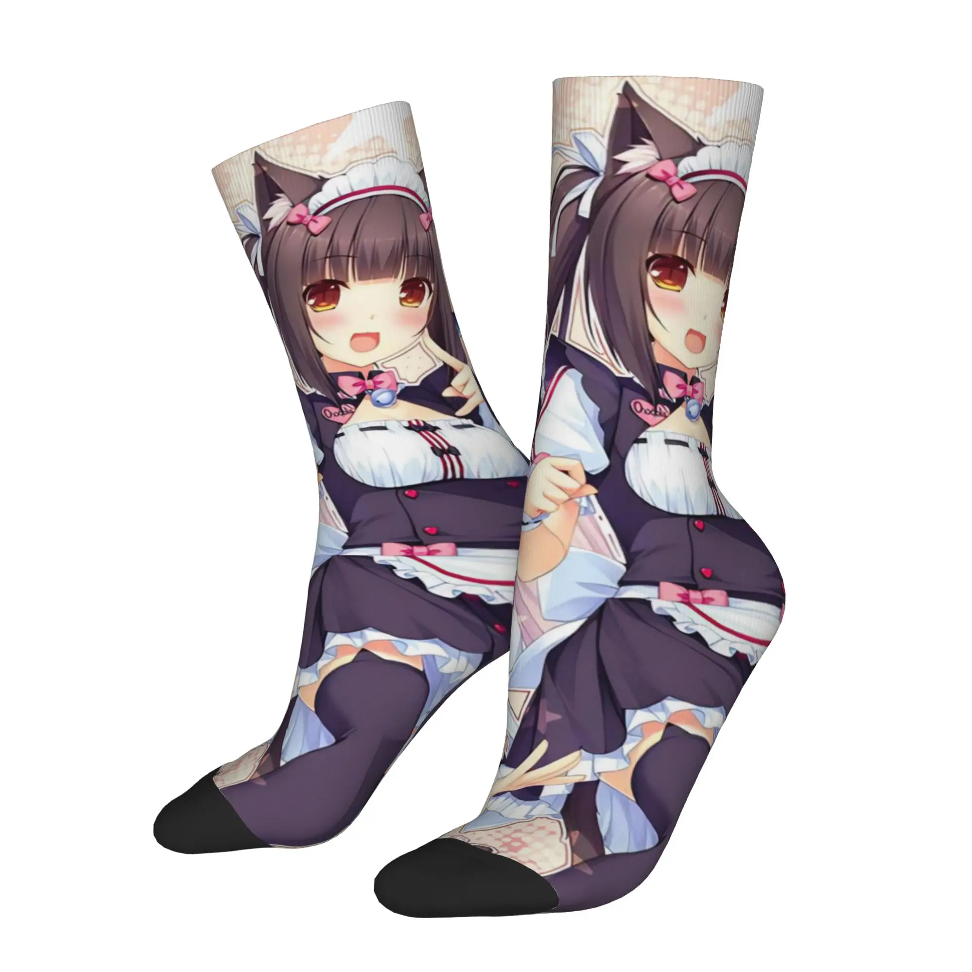 Fashion Male Men Socks Casual Nekopara Cartoon Games Sock Polyester Skateboard Women Socks Spring Summer Autumn Winter
Fashion Male Men Socks Casual Nekopara Cartoon Games Sock Polyester Skateboard Women Socks Spring Summer Autumn Winter