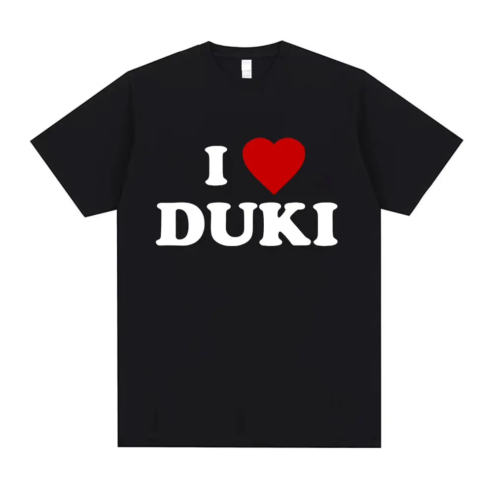 I Love Duki Tshirt Male Fashion Rapper T-shirt Men Women Vintage Hip Hop Oversized Short Sleeve T Shirts Summer Unisex Fans Gift
I Love Duki Tshirt Male Fashion Rapper T-shirt Men Women Vintage Hip Hop Oversized Short Sleeve T Shirts Summer Unisex Fans Gift